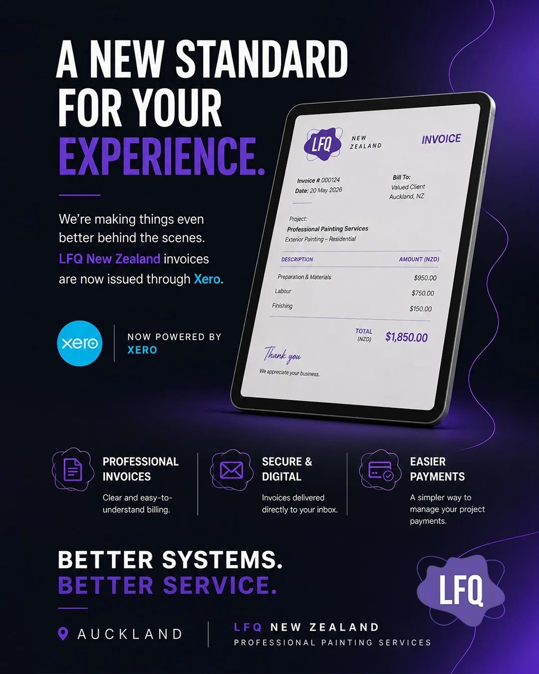 🚀 Big news from LFQ New Zealand! We’re always looking for ways to improve our service and make working with us as simple and professiona...